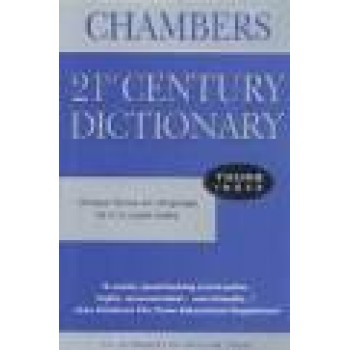 Chambers 21st Century Dictionary by  Robinson Mairi,  Davidson George 